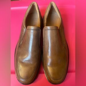 Ecco Brown Loafers Slip-Ons with Durable Soles Mens Size 14/14.5